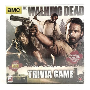 Cardinal  Games The Walking Dead Trivia Game AMC TV Series Zombies